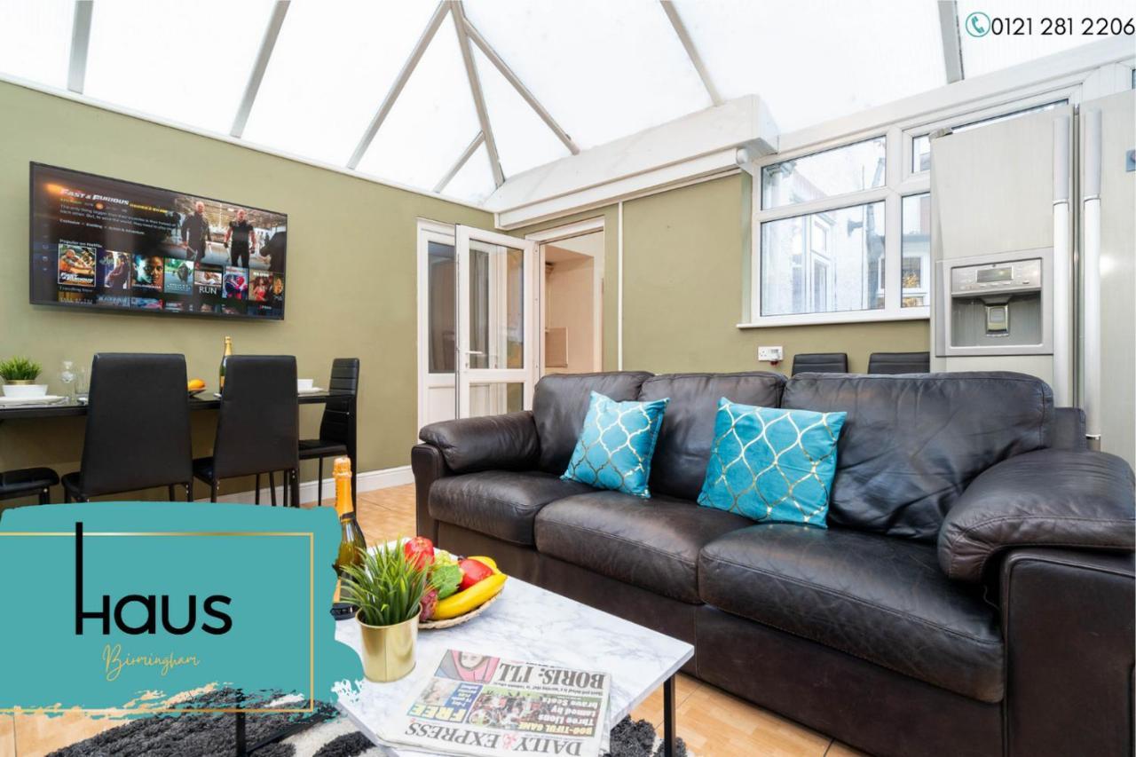 Large 4 Bedroom House - Top Rated - Off-Street Parking - Garden - Sleeps 9 - Contractors - Groups - Pool Table Northfield 外观 照片